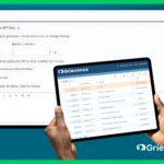 Illustration of Grievance Management Integration showing API settings and unified complaint dashboard on Grievance App
